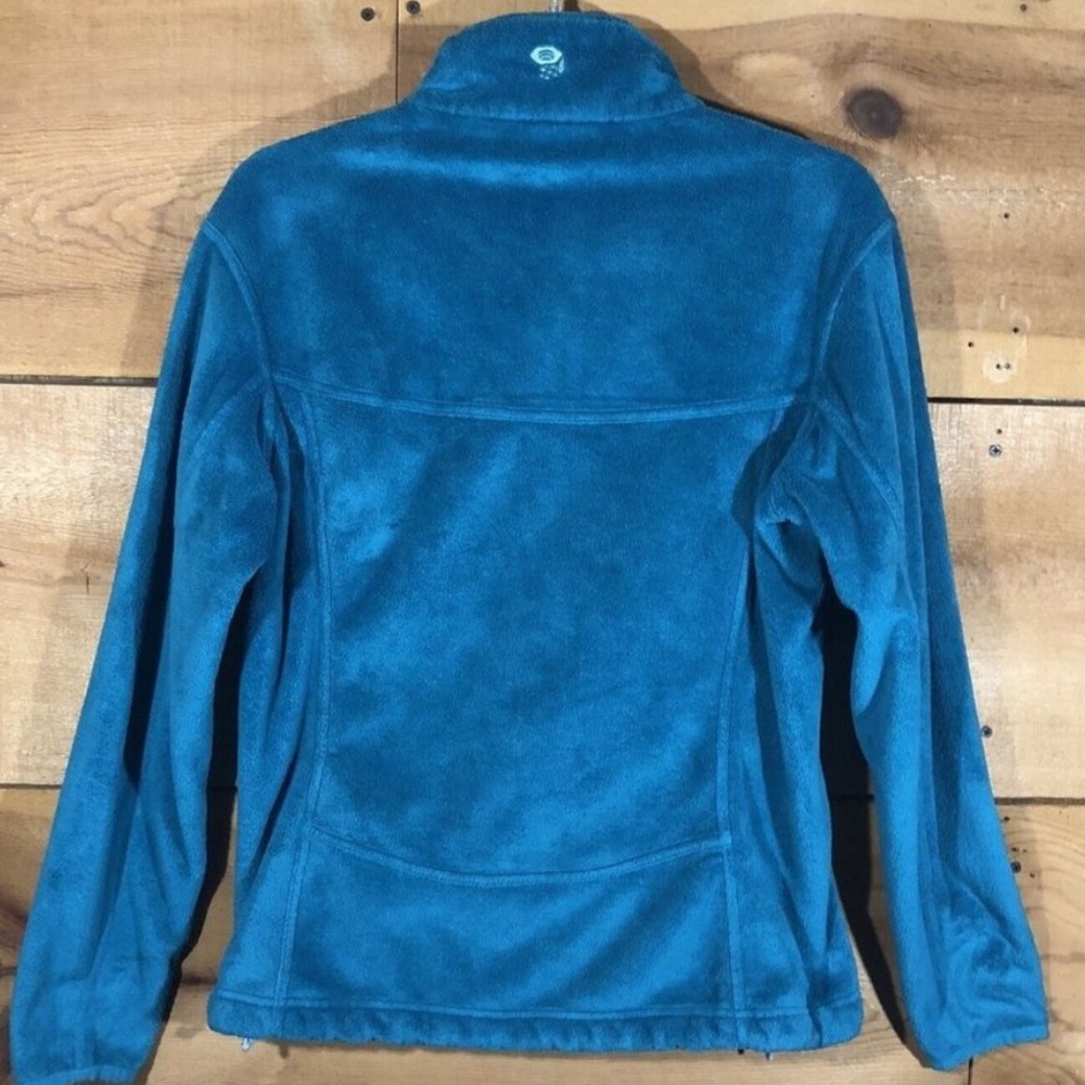 Mountain Hardwear Full Zip Fleece Jacket (With Pockets) Teal Color Womens Size M - Picture 8 of 12